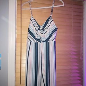 WILD FABLE STRIPED ROMPER/JUMPER